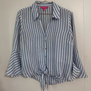 Lilly Pulitzer Striped Top Large